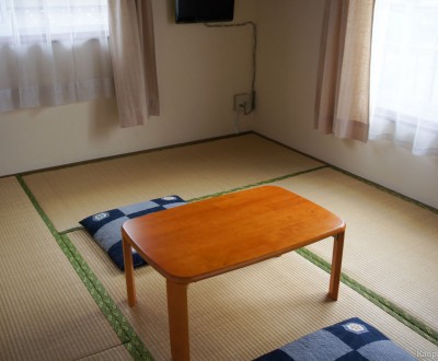 Happy Neko in Beppu, Living-room area in the apartment