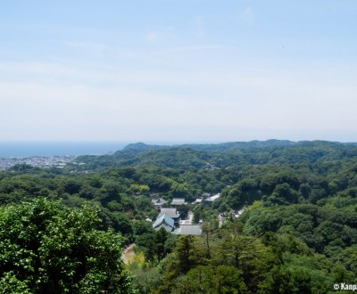 Tenen Hiking Trail, View on Kamakura