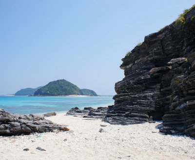 Zamami Island (Okinawa), White sand beach