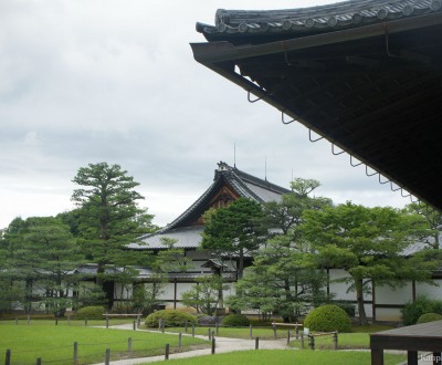 Nijo Castle (Kyoto), View on Ninomaru Palace