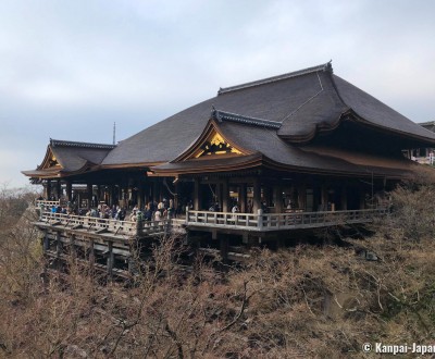 Kiyomizu-dera, Main Hall in February 2020