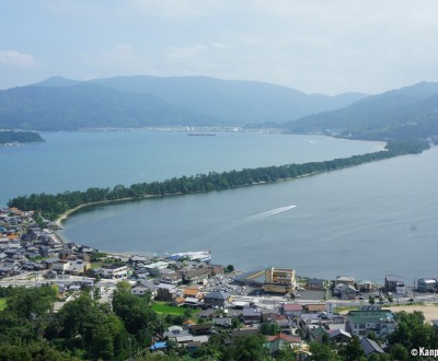 Amanohashidate, View from Kasamatsu Park's observation deck