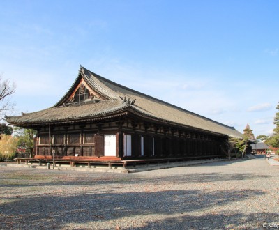 Sanjusangendo in Kyoto, The 120-meters long building