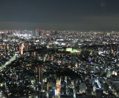 Sunshine 60 Observatory (Ikebukuro), Night view on Tokyo