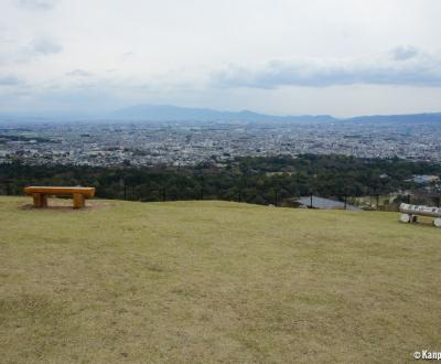 Mount Wakakusayama, View on Nara