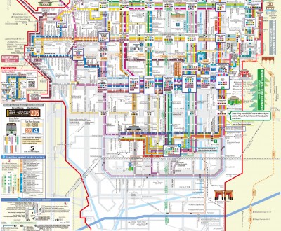 Kyoto Bus Map