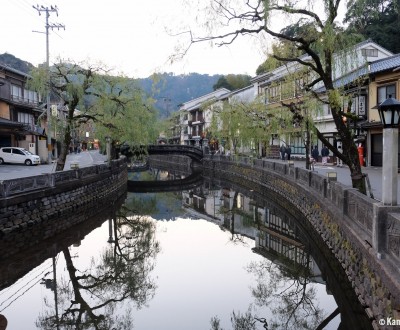 Kinosaki Onsen (Hyogo), Otani River in the city center