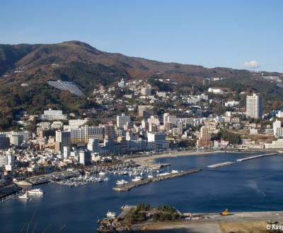 Atami, View on the city and its marina
