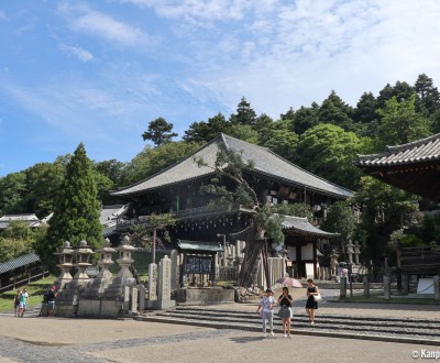 Nigatsu-do in Nara, Main building of the temple