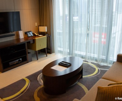 Oakwood Premier Tokyo, Living room of the Une chambre Deluxe