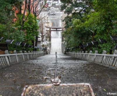 Tokyo, Atago-jinja, view from the stairway