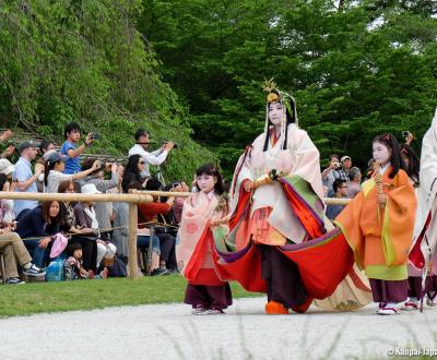 Aoi Matsuri (Kyoto), Saio in Shimogamo Shrine