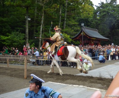 Reitai-sai (Kamakura), Yabusame exhibition