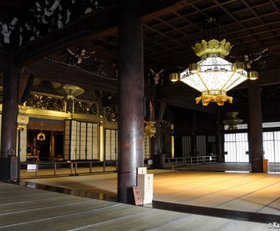 Nishi Hongan-ji (Kyoto), Amida-do indoor view