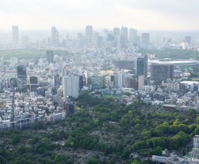 Tokyo day view from the Sky Deck Observatory (Roppongi)
