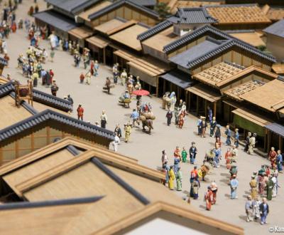 Edo-Tokyo Museum, Miniature of the city