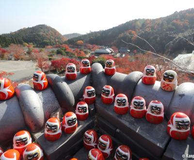 Daruma dolls in Katsuo-ji temple in Minoh (Osaka)