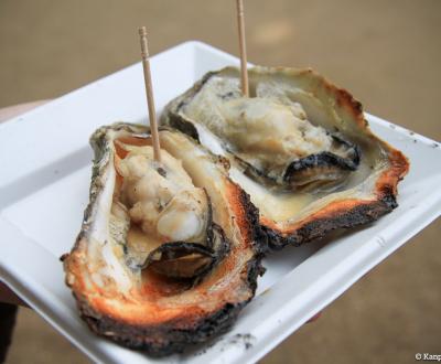 Miyajima's cooked oysters