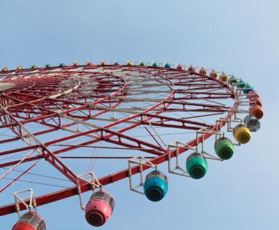 Daikanransha, The great Ferris Wheel in Odaiba