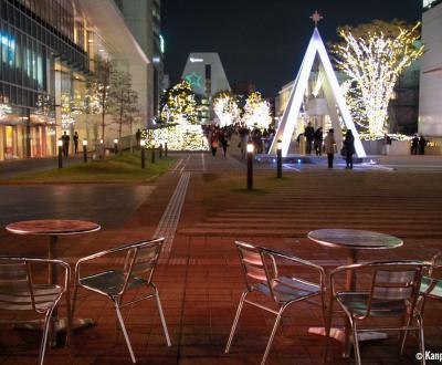 Shinjuku Southern Terrace at night