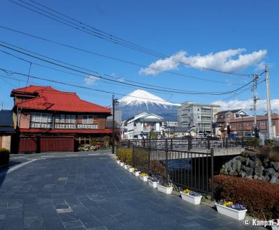 View on Mount Fuji from Fujinomiya (Shizuoka)