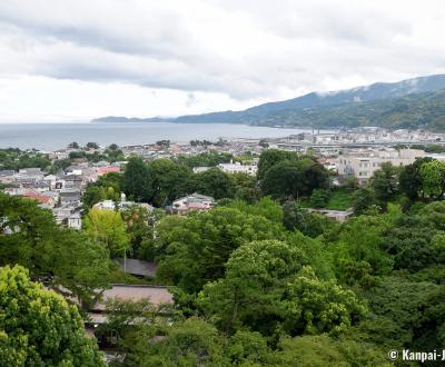 Odawara, View on the city from its castle's top floor