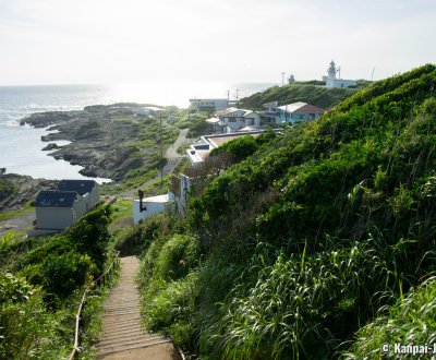 Jogashima (Miura), Rocky coastline on the southwestern side of the island