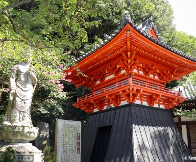 Kimii-dera temple in Wakayama, Kannon statue