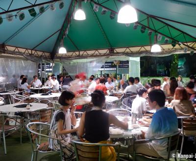 Forest Beer Garden in summer (Tokyo)