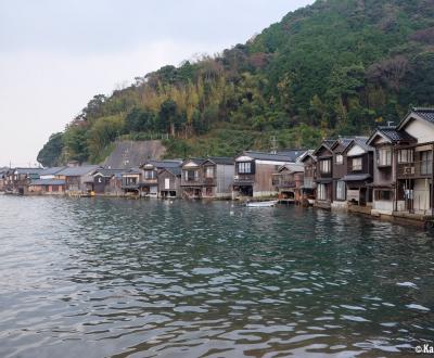 Ine (Kyoto), View on the Fisherman's village by the water