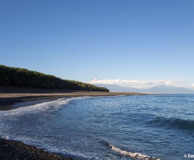 Miho no Matsubara (Shizuoka), View on the beach and Mount Fuji