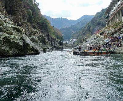 Oboke Koboke Gorges (Shikoku), Boarding pier for the cruise