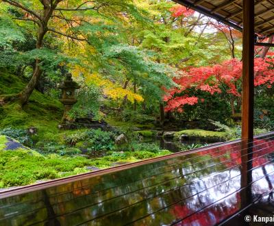Ruriko-in, Garyo-no-niwa garden in autumn