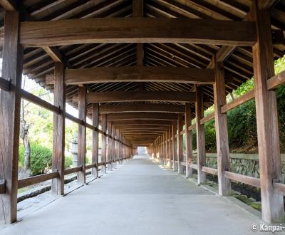 Kibitsu-jinja, 360-meters long covered passageway