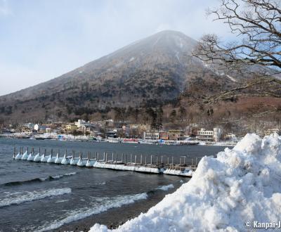 Okunikko, Lake Chuzenji and Mount Nantai in winter
