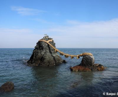 Meoto Iwa (Ise), The Wedded Rocks in Futami Okitama shrine