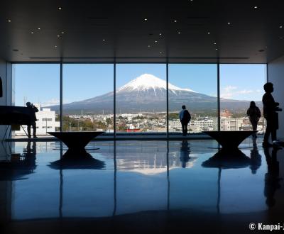View on Mount Fuji from the Mt. Fuji World Heritage Centre (Shizuoka)