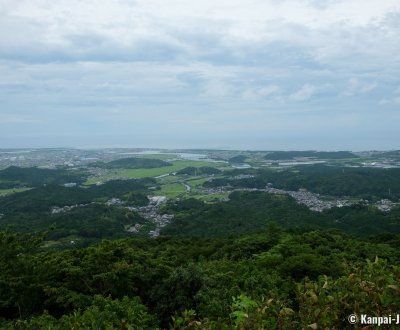 Ise-Shima Skyline, Panoramic view on Ise City and the Pacific Ocean