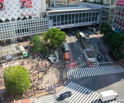 Magnet by Shibuya 109, View on Shibuya Crossing from the observation deck