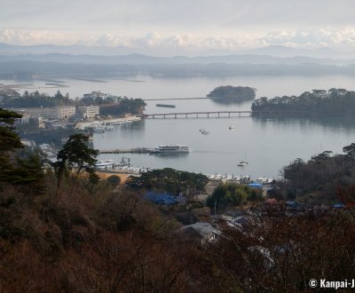 Matsushima, View on the bay from Saigyo Modoshi no Matsu Park