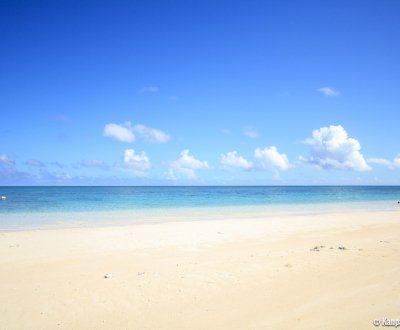 Kume-jima Island in Okinawa, White sand beach