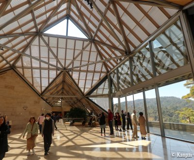 Miho Museum, You can see the similarities between this stru…