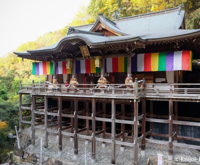 Tanukidani-san Fudo-in (Kyoto), Main hall of the temple
