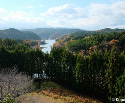 Yoshino Forest Therapy, View on Lake Tsuburo