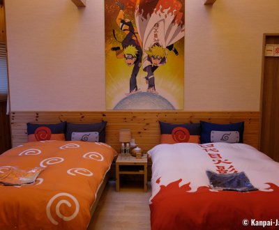 Grand Chariot Hokutoshichisei 135° Hotel (Awaji), Naruto Hokage Villa, Western style beddings