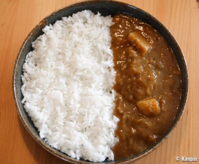 Kare-raisu, Plate of Japanese curry rice
