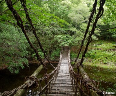 Shikoku Mura (Takamatsu), Kazurabashi vine bridge