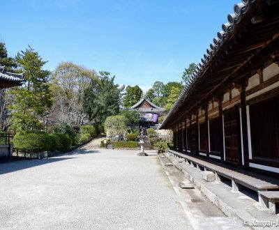 Toshodai-ji (Nara), Kaizando pavilion dedicated to Ganjin the temple's founder