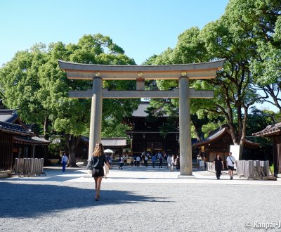 Meiji-jingu, Shrine's grounds after renovation for its 100th anniversary