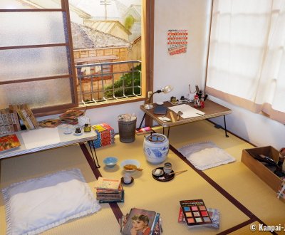 Tokiwaso Manga Museum (Tokyo), Replica of Joji Yamauchi's Room 18